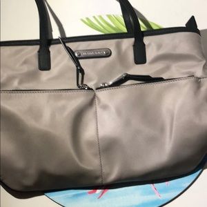 Michael Kors Gray nylon shoulder bag